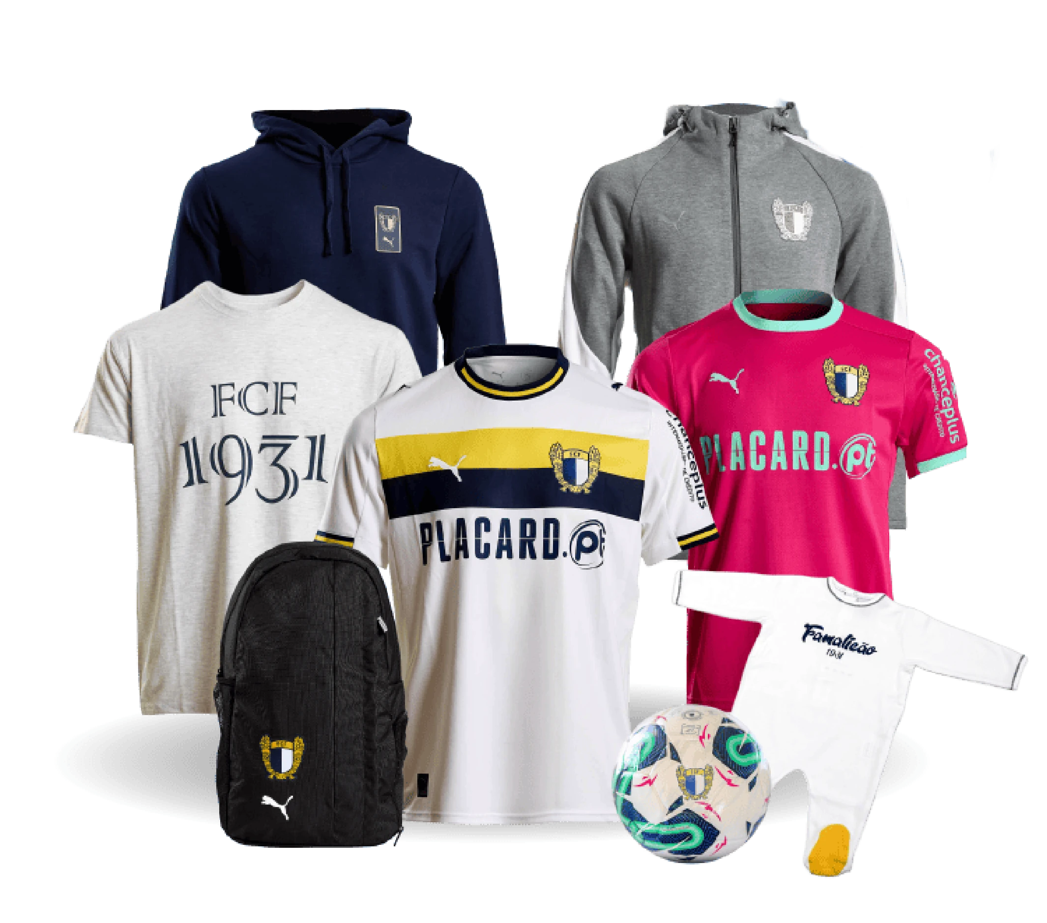 Produtos em campanha FC Famalicão
